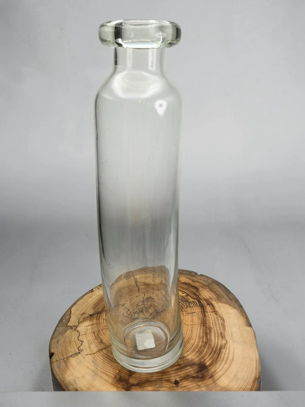 NWT Pottery Barn Large Recycled Glass Bottle Vase 14.5